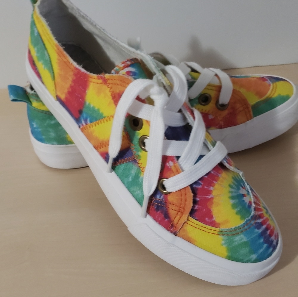 Altar'd State 70's inspired  tie dye sneakers new without tags